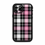 Pink Plaid Lifeproof iPhone 11 Pro fre Case Skin