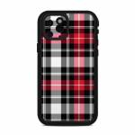 Red Plaid Lifeproof iPhone 11 Pro fre Case Skin