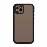 Solid State Flat Dark Earth Lifeproof iPhone 11 Pro fre Case Skin
