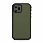 Solid State Olive Drab Lifeproof iPhone 11 Pro fre Case Skin