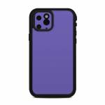 Solid State Purple Lifeproof iPhone 11 Pro fre Case Skin