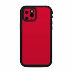 Solid State Red Lifeproof iPhone 11 Pro fre Case Skin