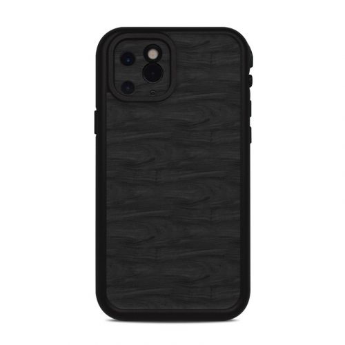 Black Woodgrain Lifeproof iPhone 11 Pro fre Case Skin