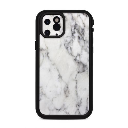 White Marble Lifeproof iPhone 11 Pro fre Case Skin