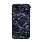 Digital Navy Camo Lifeproof iPhone 11 Pro Max fre Case Skin