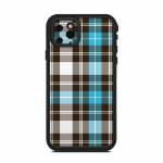 Turquoise Plaid Lifeproof iPhone 11 Pro Max fre Case Skin