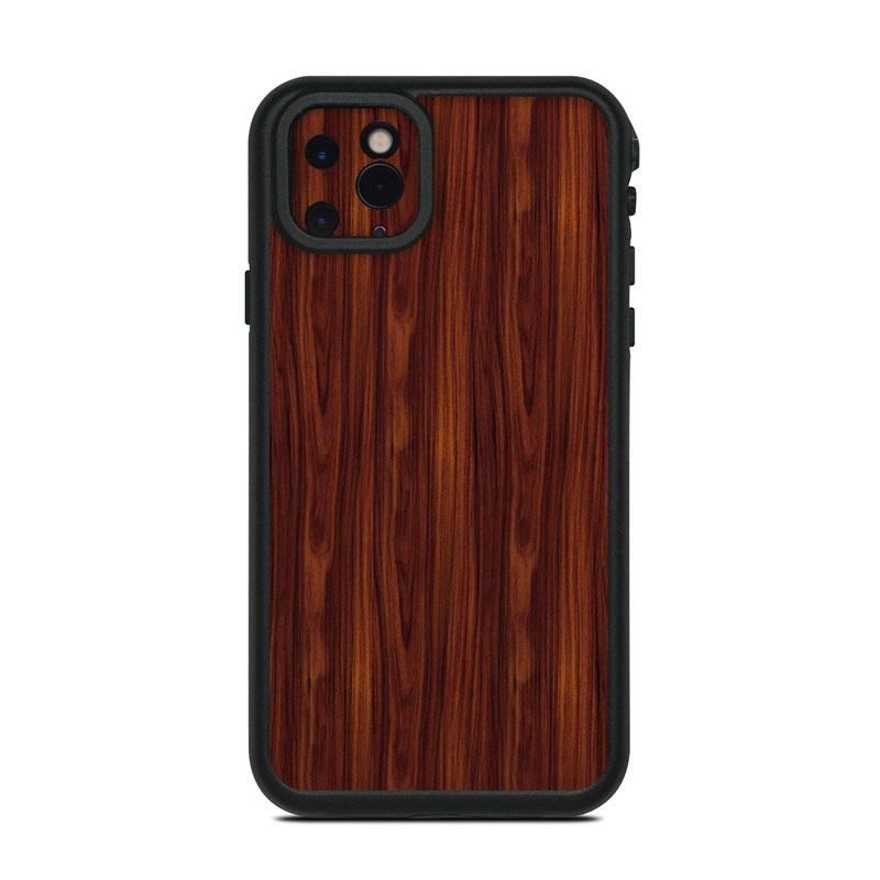 LifeProof iPhone 11 Pro Max fre Case Skin design of Wood, Red, Brown, Hardwood, Wood flooring, Wood stain, Caramel color, Laminate flooring, Flooring, Varnish, with black, red colors