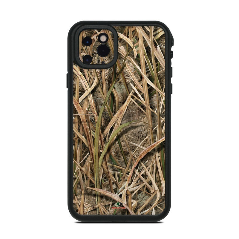 Lifeproof iPhone 11 Pro Max fre Case Skin design of Grass, Straw, Plant, Grass family, Twig, Adaptation, Agriculture, with black, green, gray, red colors