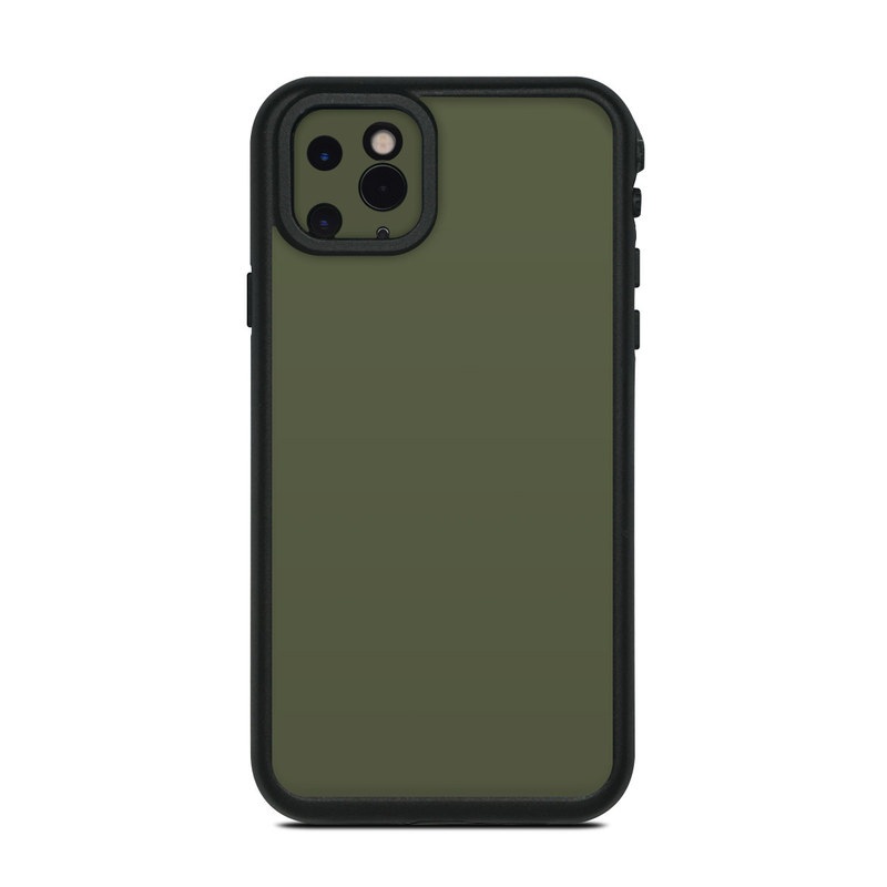 LifeProof iPhone 11 Pro Max fre Case Skin design of Green, Brown, Text, Yellow, Grass, Font, Pattern, Beige, with green, brown colors