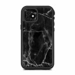 Black Marble Lifeproof iPhone 12 fre Case Skin