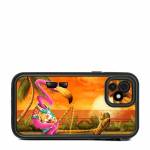 Sunset Flamingo Lifeproof iPhone 12 fre Case Skin