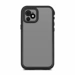 Solid State Grey Lifeproof iPhone 12 fre Case Skin