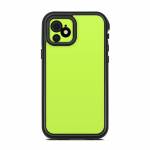 Solid State Lime Lifeproof iPhone 12 fre Case Skin