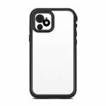 Solid State White Lifeproof iPhone 12 fre Case Skin