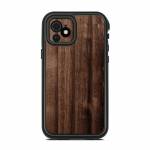 Stained Wood Lifeproof iPhone 12 fre Case Skin