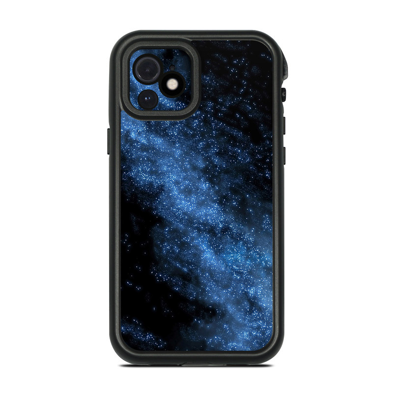 Lifeproof iPhone 12 fre Case Skin design of Sky, Atmosphere, Black, Blue, Outer space, Atmospheric phenomenon, Astronomical object, Darkness, Universe, Space with black, blue colors