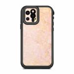 Rose Gold Marble Lifeproof iPhone 12 Pro fre Case Skin
