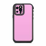 Solid State Pink Lifeproof iPhone 12 Pro fre Case Skin