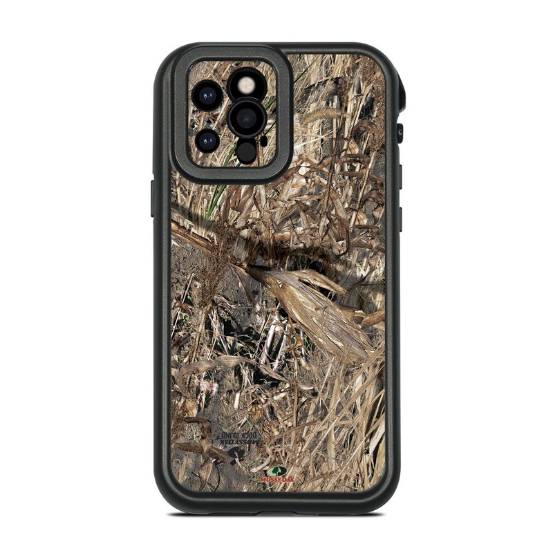 LifeProof iPhone 12 Pro fre Case Skin design of Soil, Plant, with black, gray, green, red colors