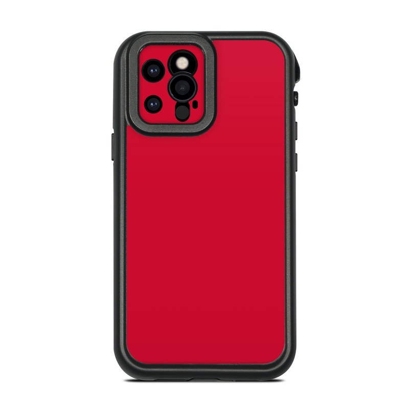 LifeProof iPhone 12 Pro fre Case Skin design of Red, Pink, Maroon, Purple, Orange, Violet, Magenta, Material property, Font, Peach, with red colors