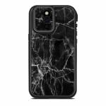 Black Marble Lifeproof iPhone 12 Pro Max fre Case Skin