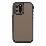 Solid State Flat Dark Earth Lifeproof iPhone 12 Pro Max fre Case Skin