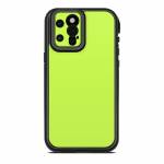 Solid State Lime Lifeproof iPhone 12 Pro Max fre Case Skin