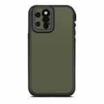 Solid State Olive Drab Lifeproof iPhone 12 Pro Max fre Case Skin