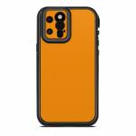 Solid State Orange Lifeproof iPhone 12 Pro Max fre Case Skin
