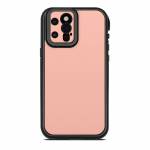 Solid State Peach Lifeproof iPhone 12 Pro Max fre Case Skin