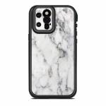 White Marble Lifeproof iPhone 12 Pro Max fre Case Skin