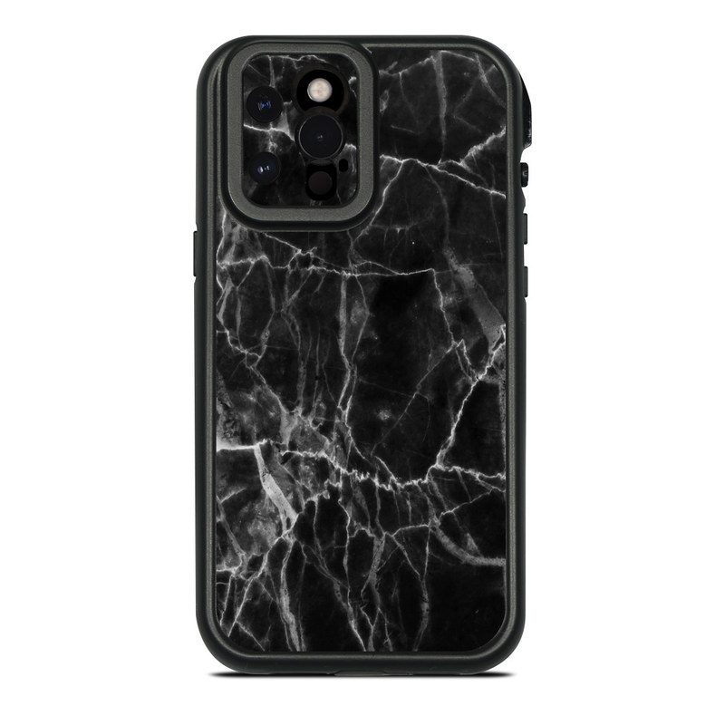 LifeProof iPhone 12 Pro Max fre Case Skin design of Black, White, Nature, Black-and-white, Monochrome photography, Branch, Atmosphere, Atmospheric phenomenon, Tree, Sky, with black, white colors