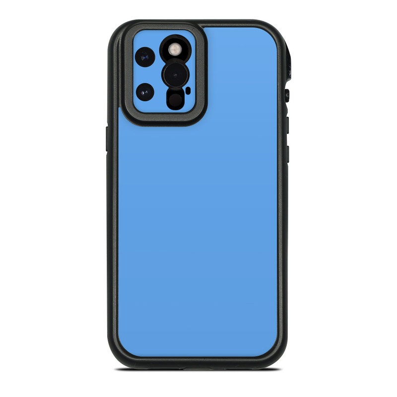 LifeProof iPhone 12 Pro Max fre Case Skin design of Sky, Blue, Daytime, Aqua, Cobalt blue, Atmosphere, Azure, Turquoise, Electric blue, Calm, with blue colors