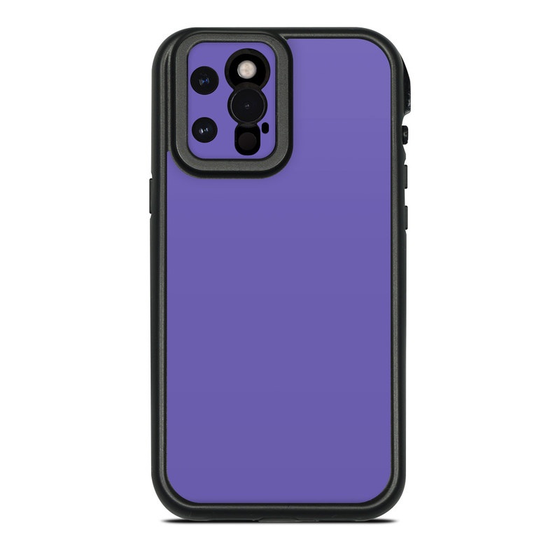 LifeProof iPhone 12 Pro Max fre Case Skin design of Blue, Violet, Sky, Purple, Daytime, Black, Lilac, Cobalt blue, Pink, Azure, with purple colors