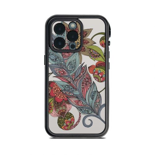 Feather Flower Lifeproof iPhone 13 Pro fre Case Skin