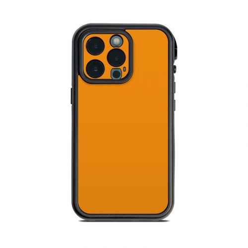 Solid State Orange Lifeproof iPhone 13 Pro fre Case Skin