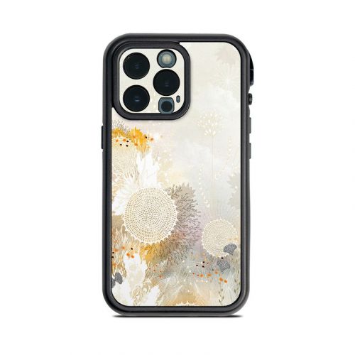 White Velvet Lifeproof iPhone 13 Pro fre Case Skin
