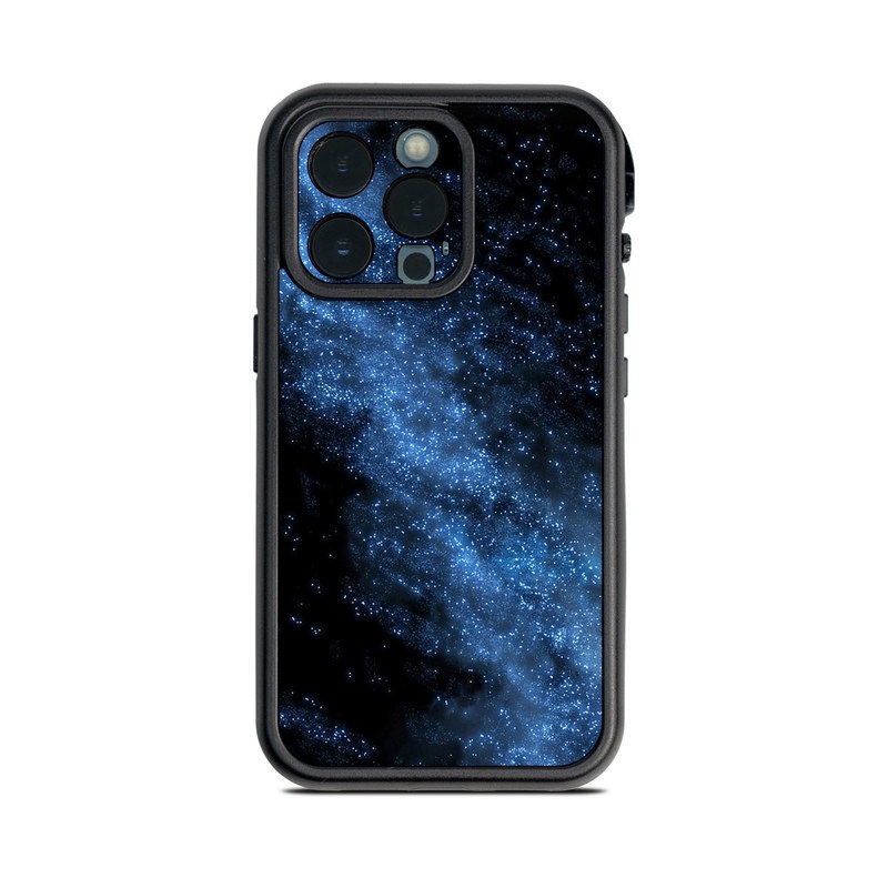 Lifeproof iPhone 13 Pro fre Case Skin design of Sky, Atmosphere, Black, Blue, Outer space, Atmospheric phenomenon, Astronomical object, Darkness, Universe, Space with black, blue colors