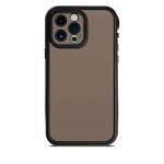 Solid State Flat Dark Earth LifeProof iPhone 13 Pro Max fre Case Skin