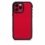 Solid State Red Lifeproof iPhone 13 Pro Max fre Case Skin