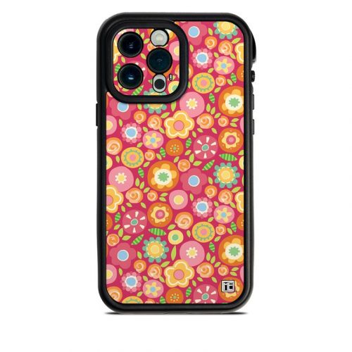 Flowers Squished Lifeproof iPhone 13 Pro Max fre Case Skin