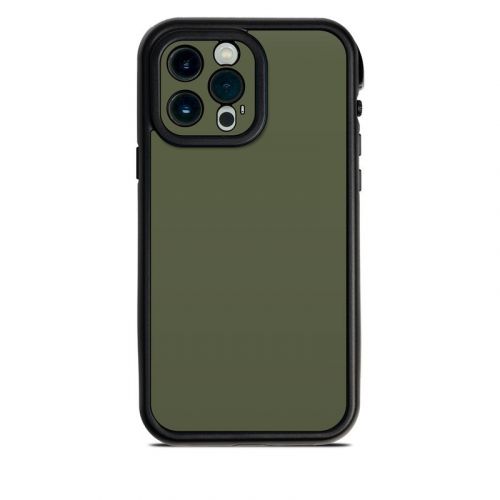 Solid State Olive Drab Lifeproof iPhone 13 Pro Max fre Case Skin