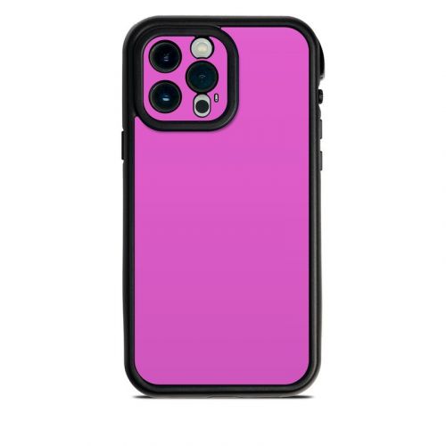 Solid State Vibrant Pink Lifeproof iPhone 13 Pro Max fre Case Skin