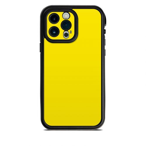 Solid State Yellow Lifeproof iPhone 13 Pro Max fre Case Skin