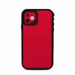 Solid State Red Lifeproof iPhone 11 fre Case Skin