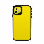 Solid State Yellow Lifeproof iPhone 11 fre Case Skin