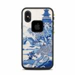 Blue Willow LifeProof iPhone X fre Case Skin