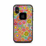 Bright Ditzy LifeProof iPhone X fre Case Skin