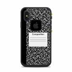 Composition Notebook LifeProof iPhone X fre Case Skin