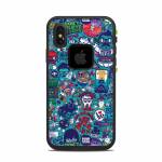 Cosmic Ray LifeProof iPhone X fre Case Skin
